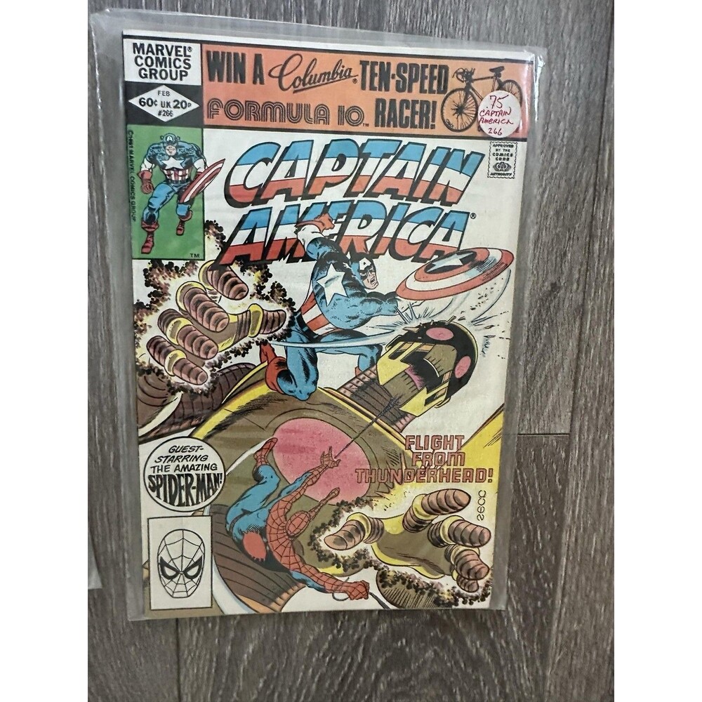 Marvel Captain America #266 Single Issue Comic Bronze Age Color US Comics